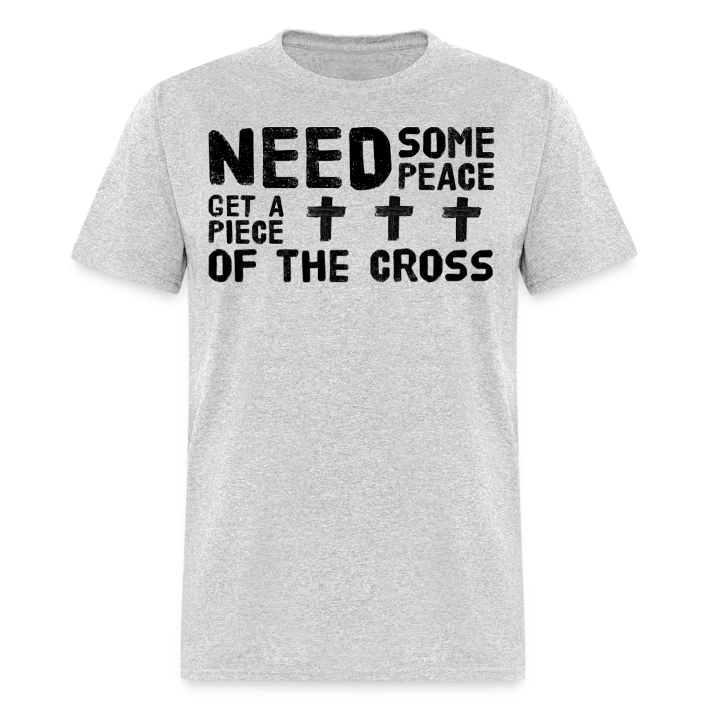 Need some peace T-Shirt - heather gray