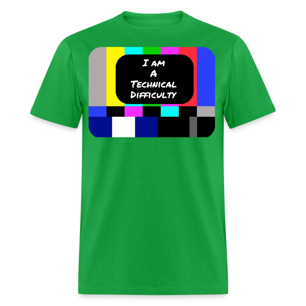 Technical Difficulty T-Shirt - bright green