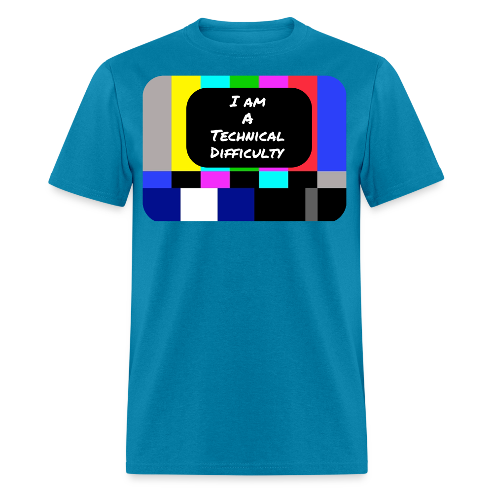 Technical Difficulty T-Shirt - turquoise