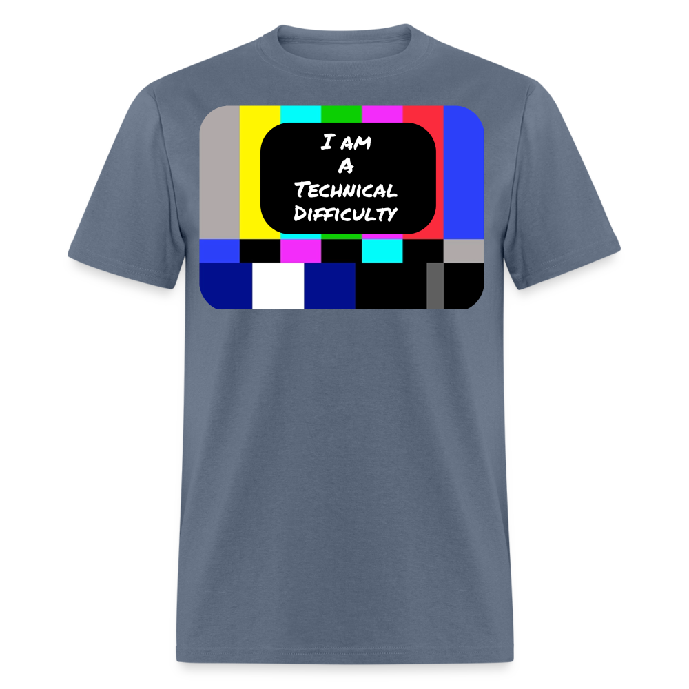 Technical Difficulty T-Shirt - denim