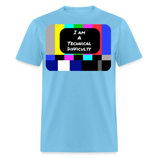 Technical Difficulty T-Shirt - aquatic blue