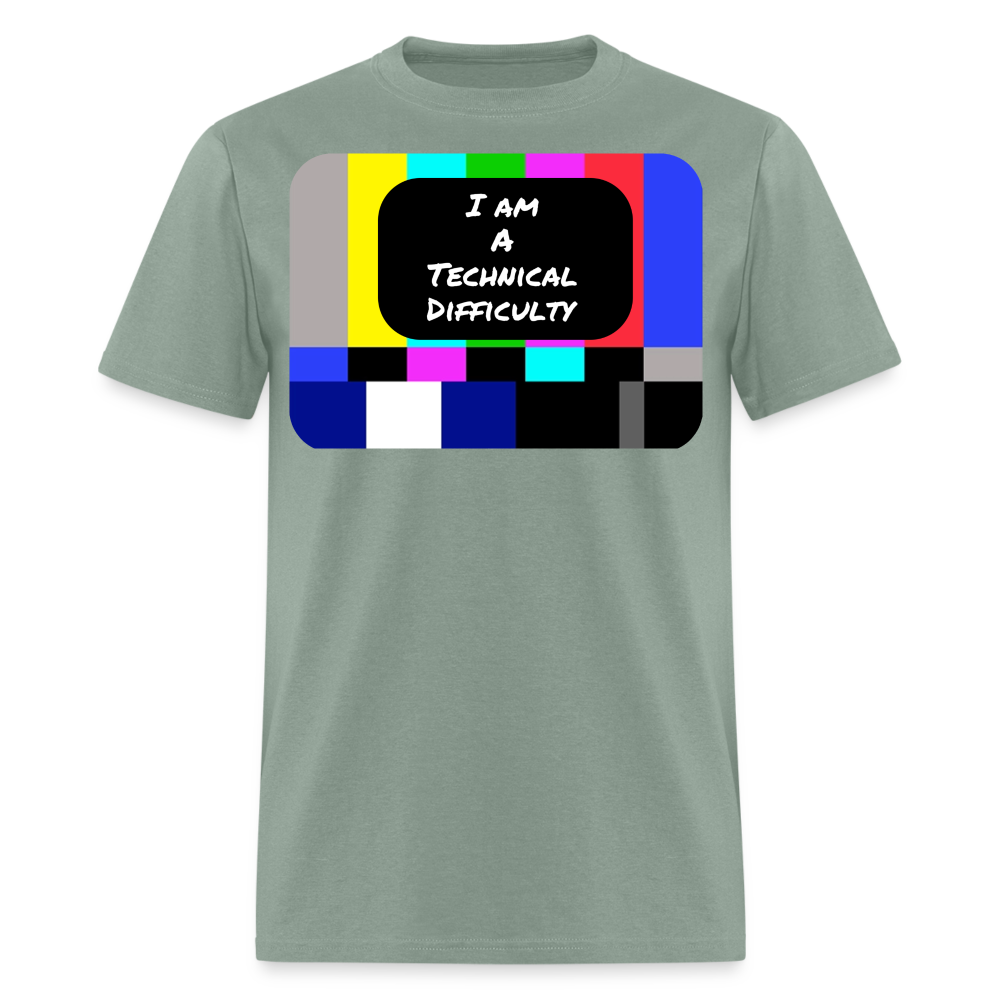 Technical Difficulty T-Shirt - sage