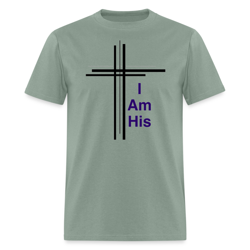 I am His T-Shirt - sage