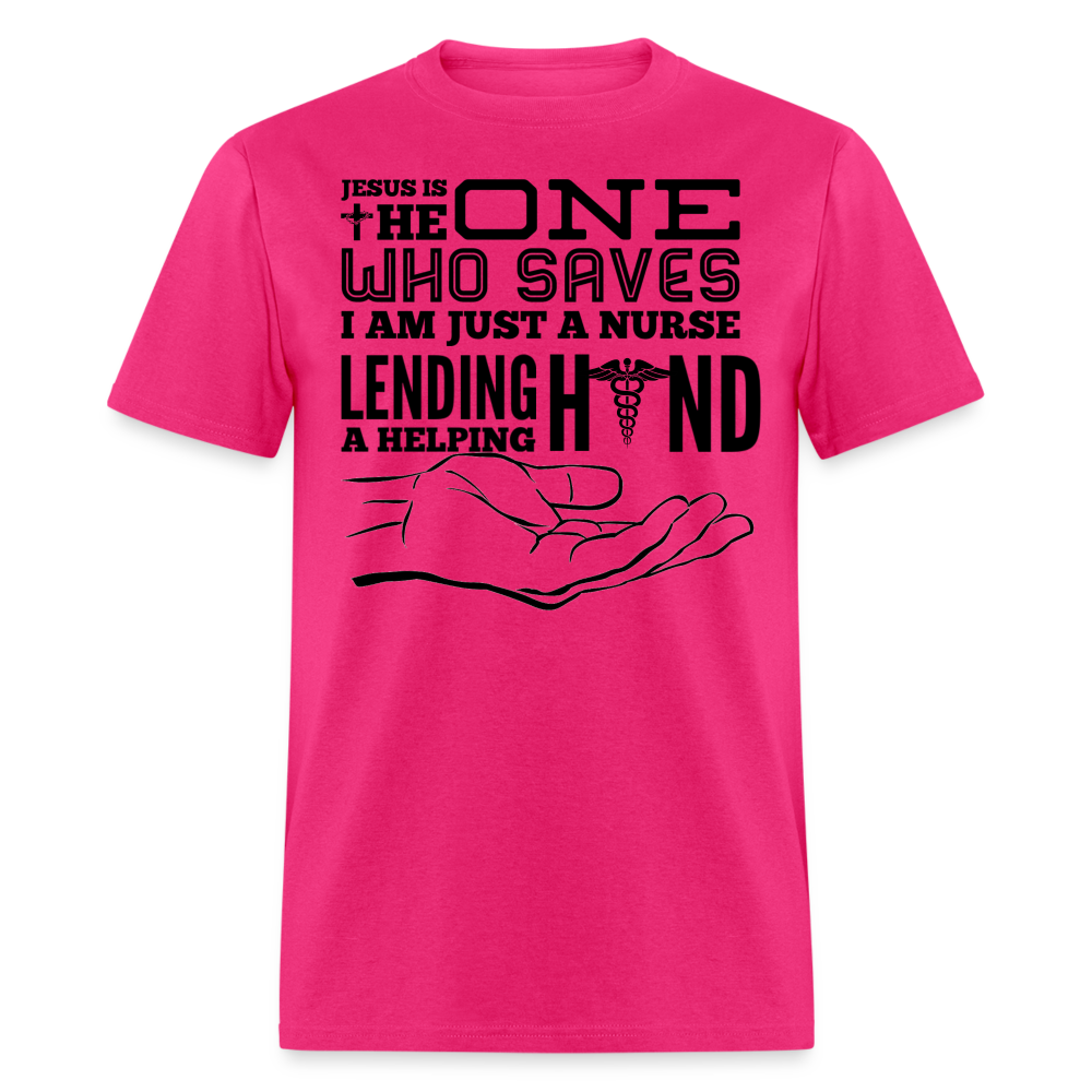 Leading Hand T-Shirt - fuchsia