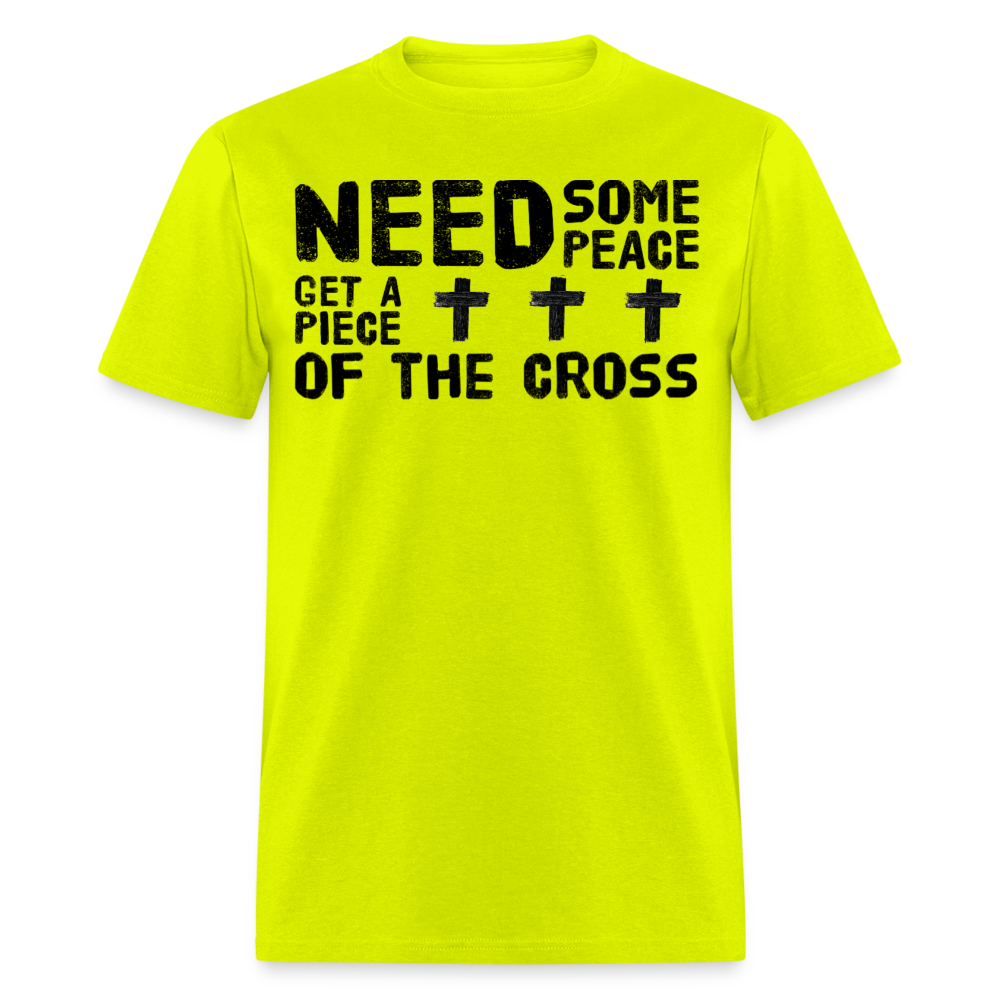 Need some peace T-Shirt - safety green