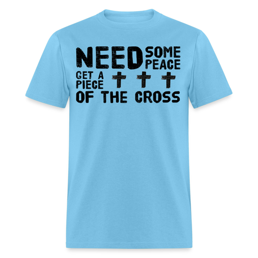Need some peace T-Shirt - aquatic blue