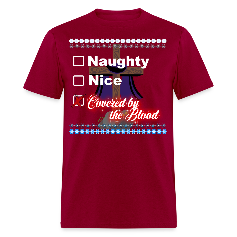 Covered by the blood T-Shirt - dark red