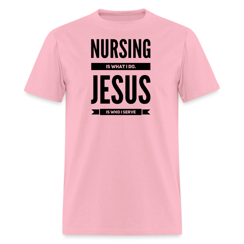 Nursing is what I do T-Shirt - pink