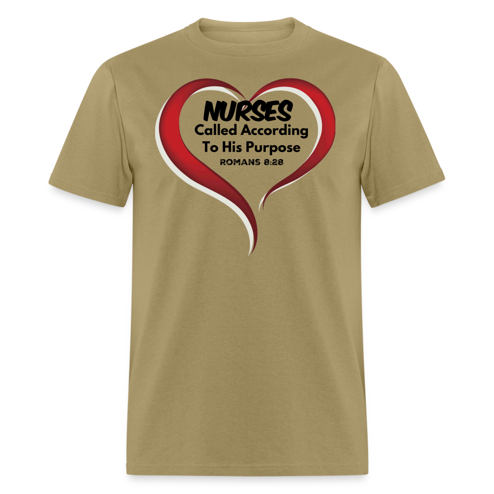 Nurses - called according T-Shirt - khaki