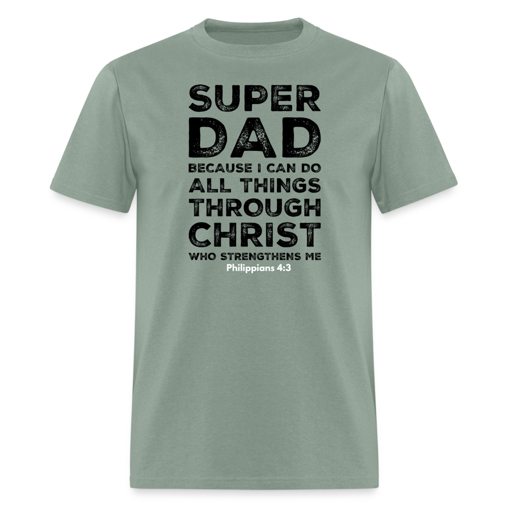 Super Dad T-Shirt - sage