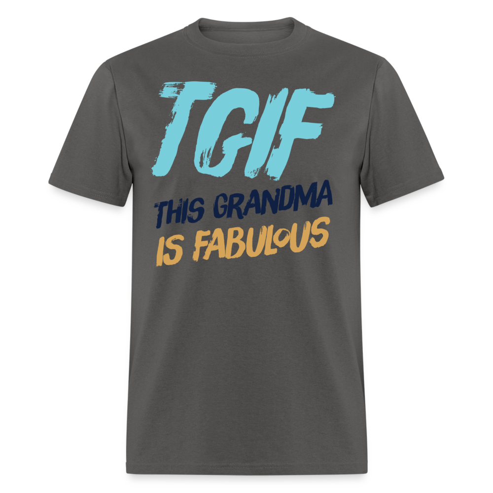 TGIF T-Shirt - charcoal