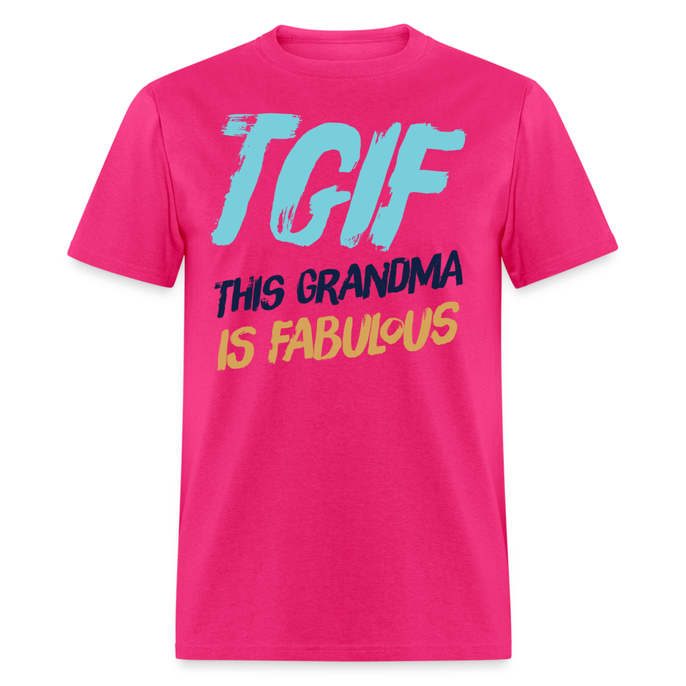 TGIF T-Shirt - fuchsia