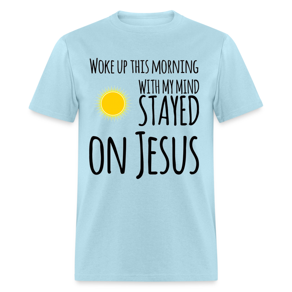 Stayed on Jesus T-Shirt - powder blue